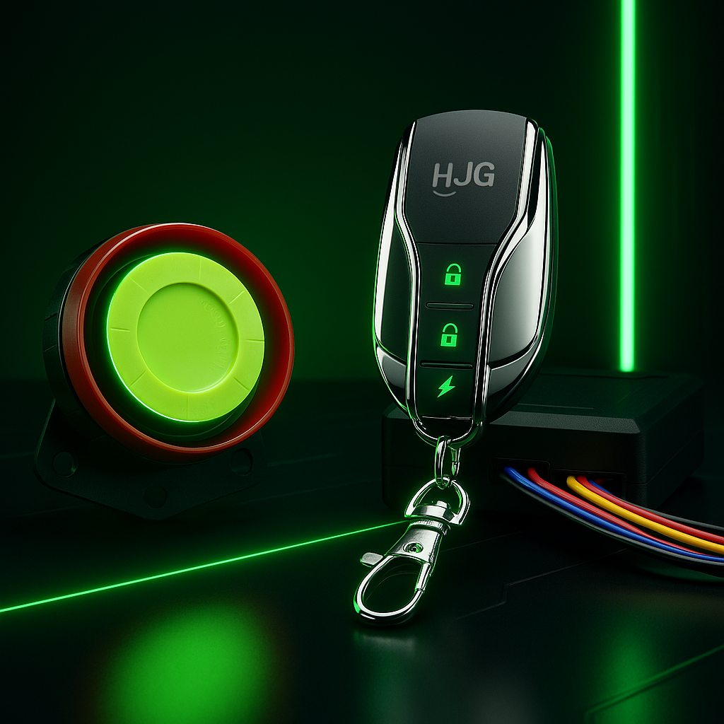 3 in 1 Motorcycle Remote Security Lock 🔐