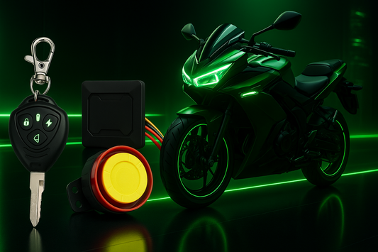 3 in 1 Motorcycle Remote Security Lock 🔐